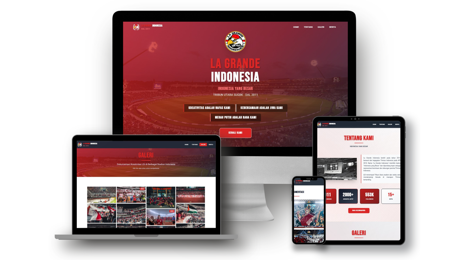 La Grande Indonesia - Website Komunitas Suporter Timnas