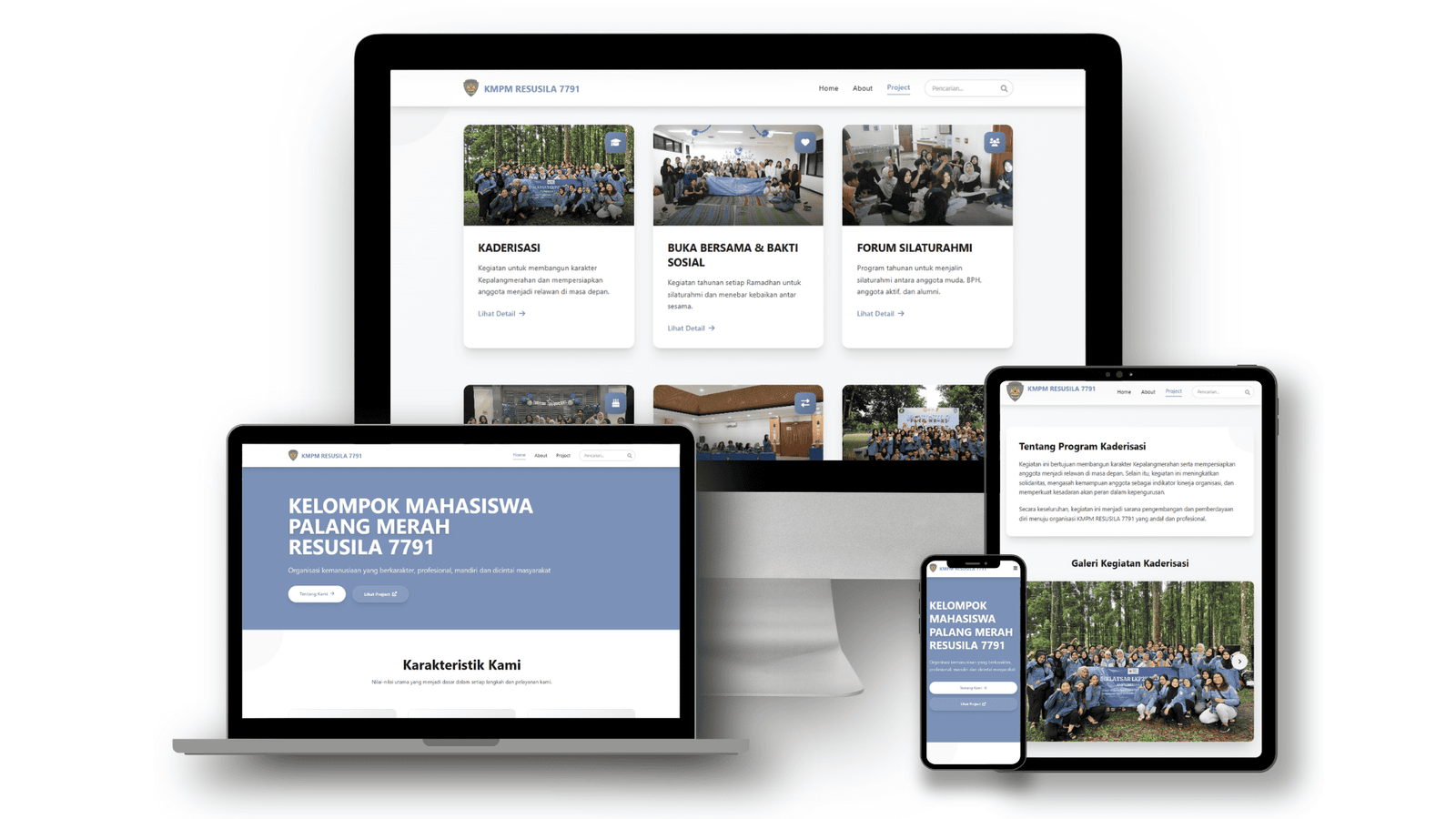 KMPM RESUSILA 7791 - Website Organisasi Mahasiswa